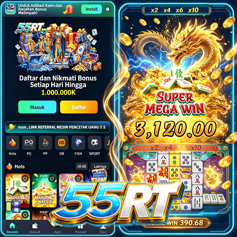 55RT - 55rt agen slot online terpercaya di Indonesia dengan slot gacor hari ini terbaik dari slot88 di tahun 2026 ini.