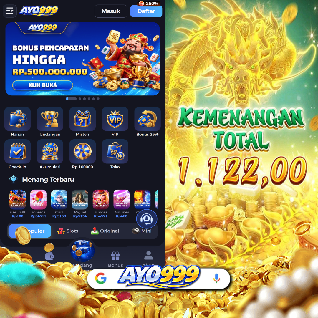 AYO999 - ayo999 Daftar Game Online dengan Pilihan Slot yang Beragam