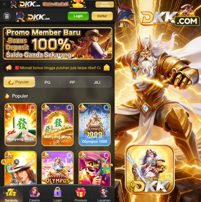 DKK - Situs Slot Online Resmi dengan Akses Daftar dan Login
