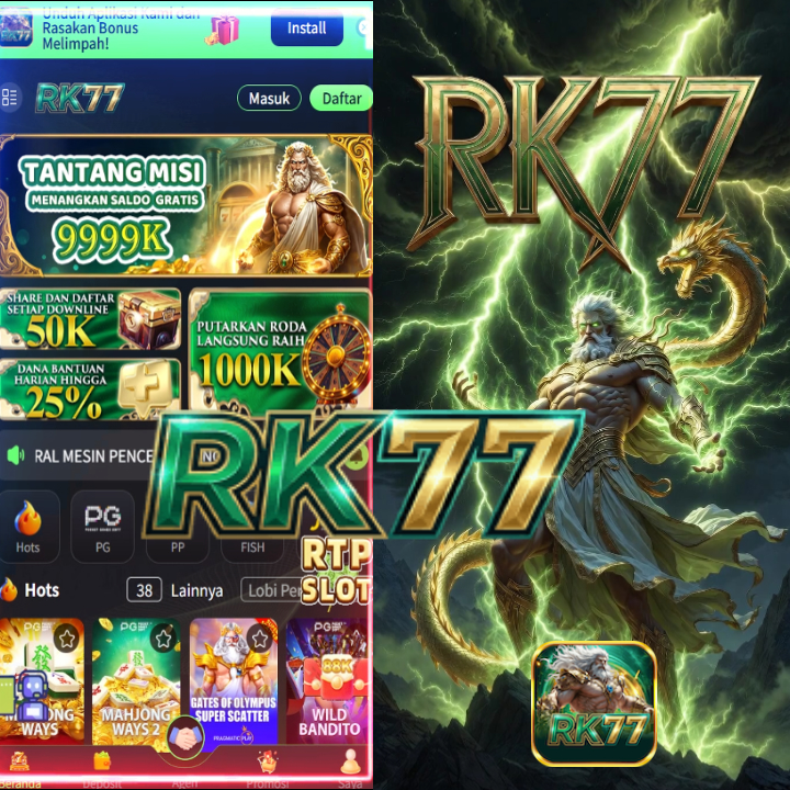RK77 - Platform Game Online dengan Beragam Pilihan Permainan Seru